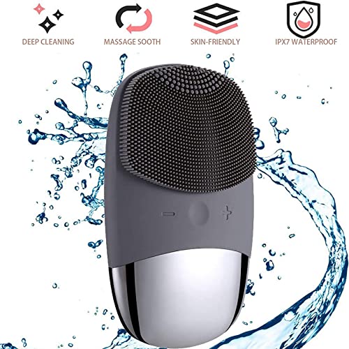 Sonic Facial Cleansing Brush for Anti-Aging Skin