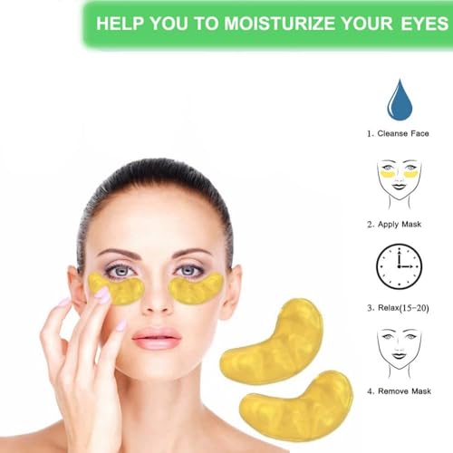 Crystal Collagen 24K Gold Under Eye Gel Masks