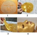 24K Gold Collagen Facial Masks for Youthful Skin