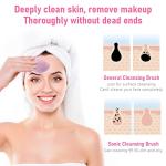 SONGQEE Waterproof Sonic Facial Cleansing Brush