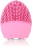 Silicone Ultrasonic Facial Cleansing Brush - Pink