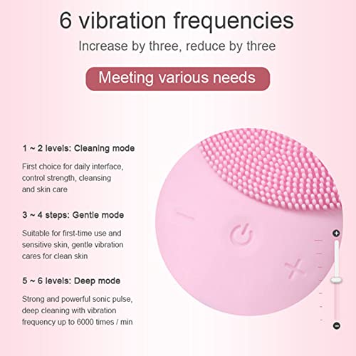 SONGQEE Waterproof Sonic Facial Cleansing Brush