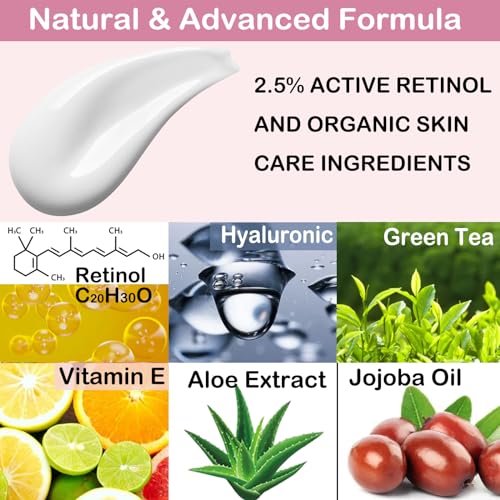 Retinol Moisturizer Cream for Anti-Aging & Skin Care