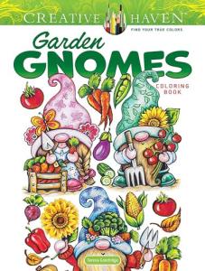 Garden Gnomes Coloring Book for Relaxation and Fun