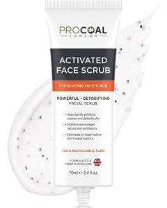 ROCOAL Premium Peeling Charcoal Face Scrub 75ml