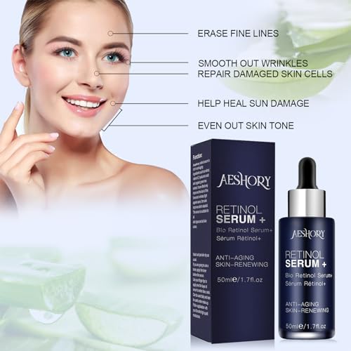 Aeshory High Strength Retinol Facial Serum 50ml