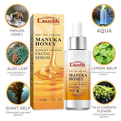 Manuka Honey Anti-Aging Face Serum Duo
