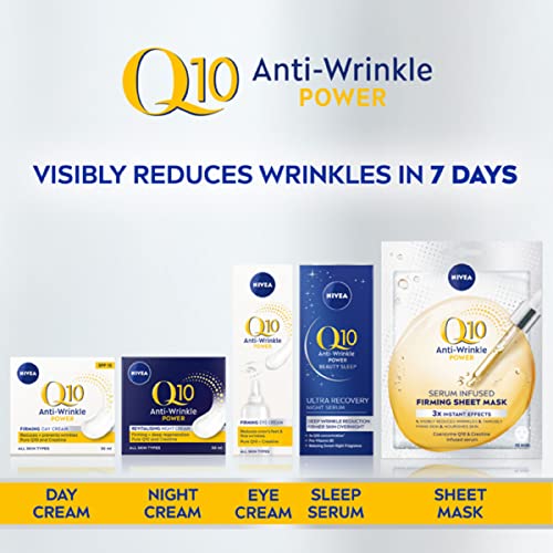 NIVEA Q10 Power Anti-Aging Hydrating Face Mask