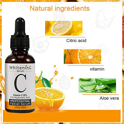 20% Vitamin C Face Serum with Hyaluronic Acid