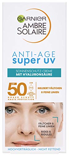 Garnier SPF 50 Anti-Aging Sun Cream