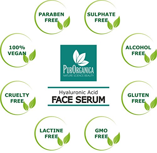 PurOrganica 60 ML Hyaluronic Acid Face Serum