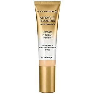 Max Factor Miracle Second Skin Foundation, Fair-Light 30ml
