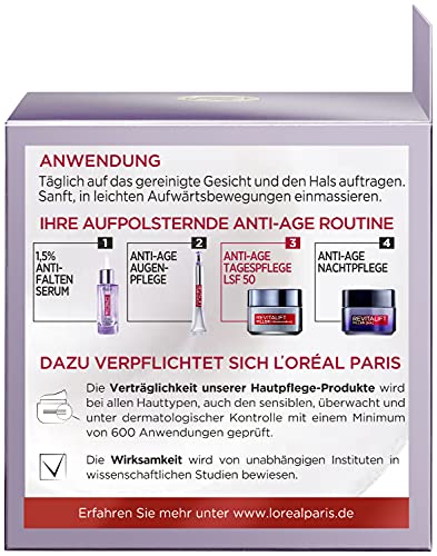 L'Oréal Revitalift Filler Hyaluronic Day Cream SPF 50