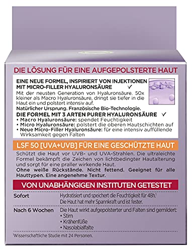 L'Oréal Revitalift Filler Hyaluronic Day Cream SPF 50