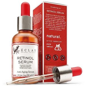 Face and Neck Retinol Serum (2.5%) for Aging