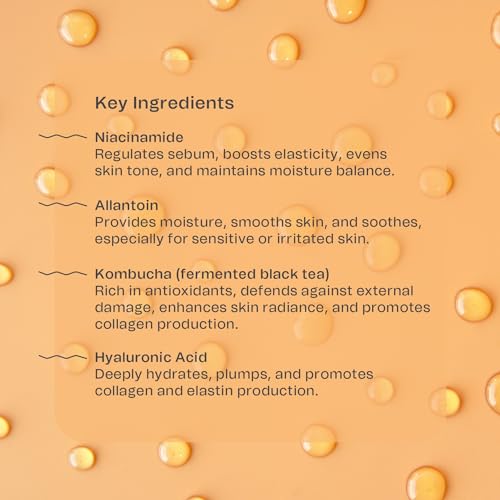 Brightening Face Toner with Niacinamide & Hyaluronic Acid