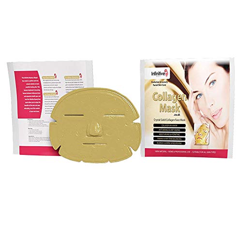 24K Gold Collagen Face Mask Set for Anti-Aging