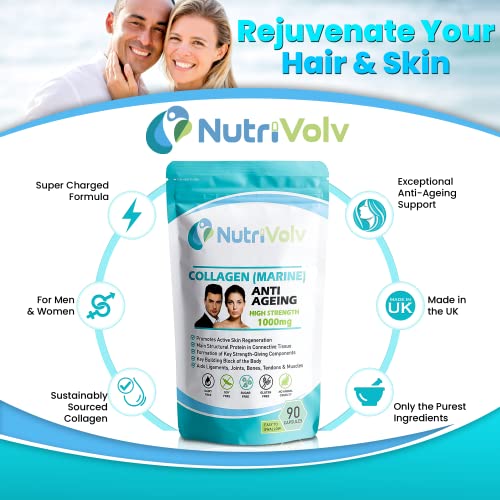 Nutrivolv Marine Collagen Supplement for Youthful Skin