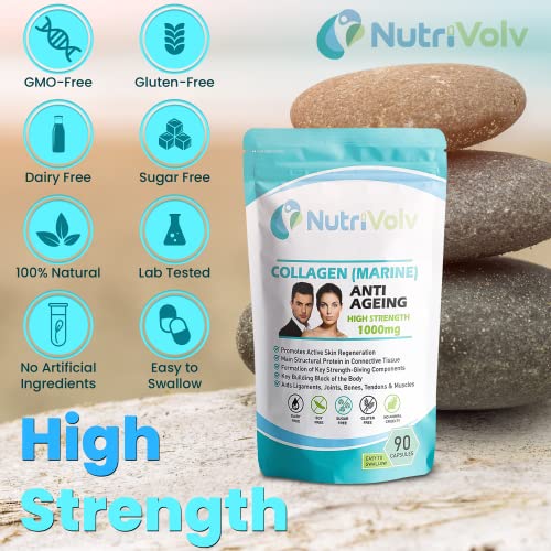 Nutrivolv Marine Collagen Supplement for Youthful Skin