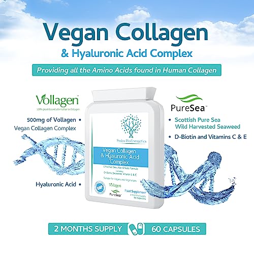 Vegan Collagen & Hyaluronic Acid Skin Support Capsules