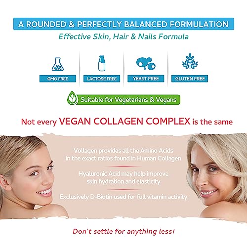 Vegan Collagen & Hyaluronic Acid Skin Support Capsules