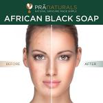 PraNaturals African Black Soap – Natural Anti-Aging Cleanser