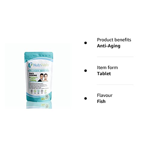 Nutrivolv Marine Collagen Supplement for Skin and Joints