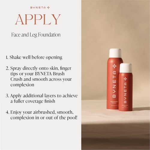 Byneta Medium Spray Foundation - Evens Skin Tone