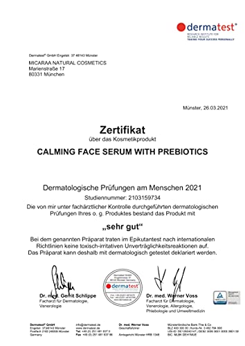 Micarra Calming Face Serum for Sensitive Skin