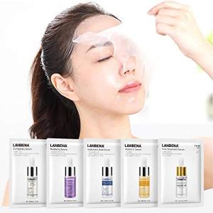 Lanbena 7-Pack Anti-Aging Facial Masks Set