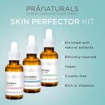 PraNaturals 3x30ml Skin Perfecting Serum Kit