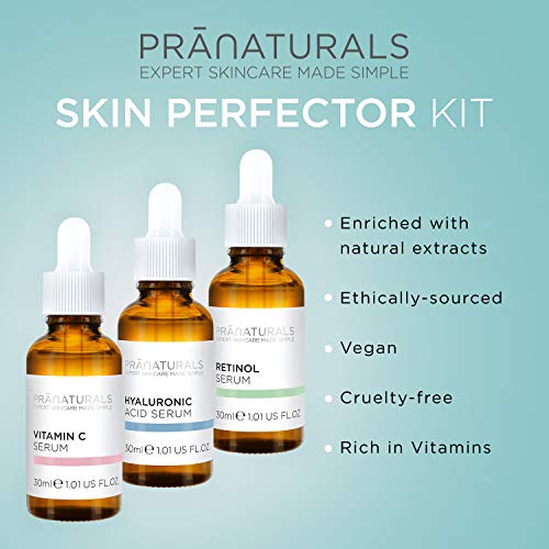 PraNaturals 3x30ml Skin Perfecting Serum Kit