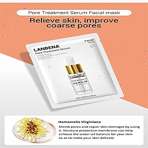 Lanbena 7-Pack Anti-Aging Facial Masks Set