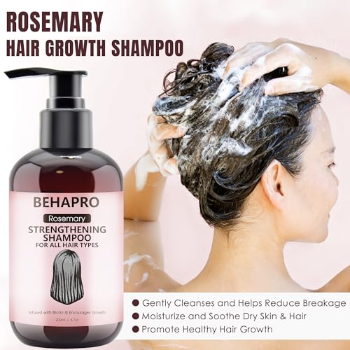 Rosemary Oil Hair Growth Serum & Shampoo