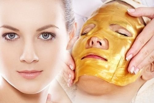 24K Gold Collagen Crystal Face Mask Set