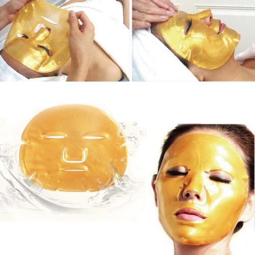 24K Gold Collagen Crystal Face Mask Set