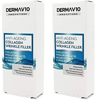 Derma V10 Collagen Wrinkle Filler, 30ml
