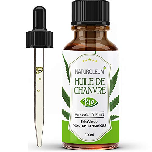 Organic Cold Pressed Hemp Oil for Skin and Hair