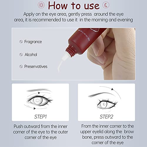 Tongyend Eye Cream for Dark Circles and Puffiness