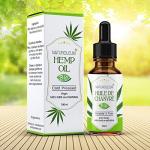 Organic Cold Pressed Hemp Oil for Skin and Hair