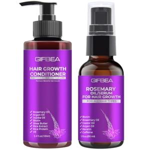 Rosemary Biotin Hair Growth Serum & Conditioner