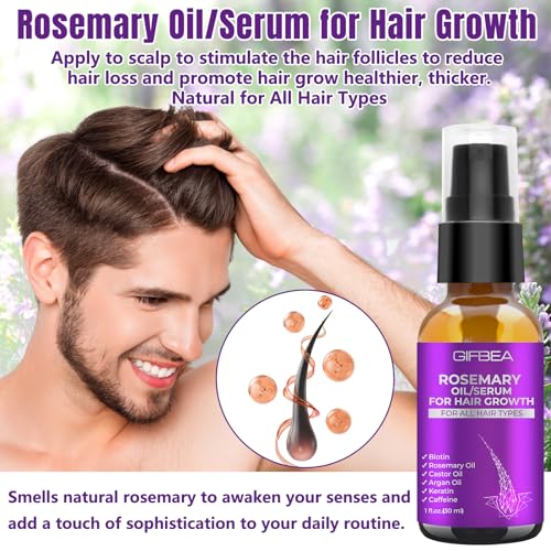Rosemary Biotin Hair Growth Serum & Conditioner
