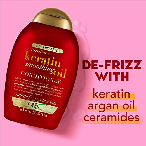OGX 5-in-1 Anti-Frizz Keratin Hair Conditioner