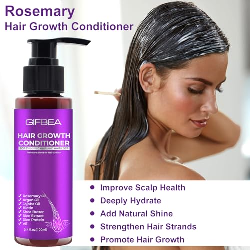 Rosemary Biotin Hair Growth Serum & Conditioner
