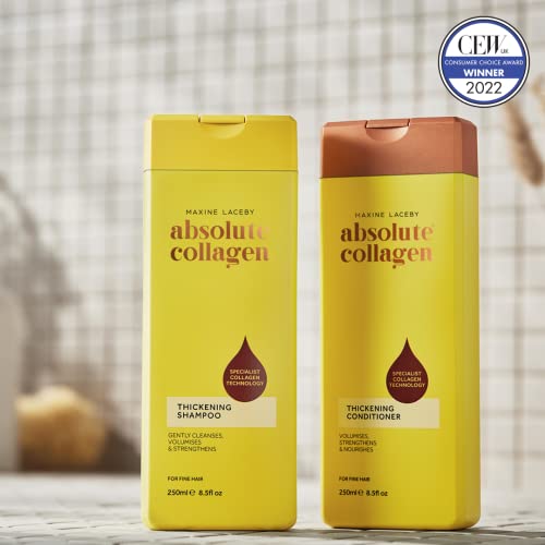 Absolute Collagen Hair Volumizing Shampoo & Conditioner Set