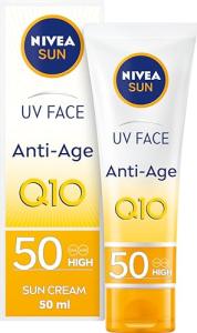 NIVEA UV Face SPF50 Q10 Anti-Aging Sun Cream
