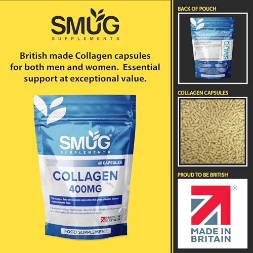 SMUG Collagen Capsules - Boost Skin, Hair, Joints
