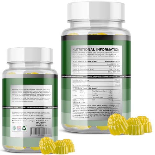 Pineapple Probiotic Gummies for Gut and Immune Health