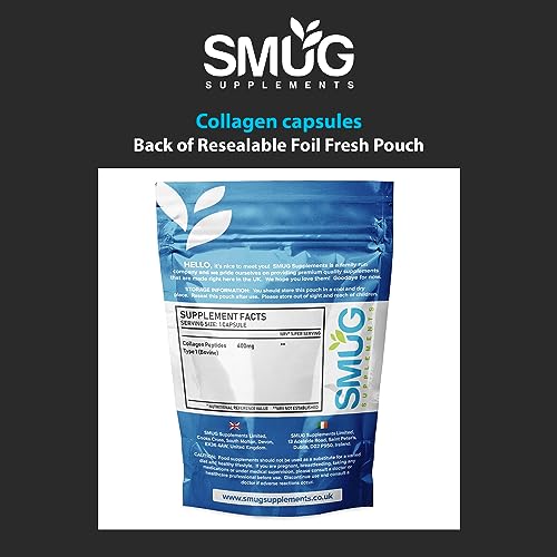 SMUG Collagen Capsules - Boost Skin, Hair, Joints