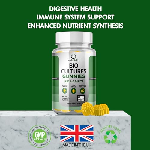 Pineapple Probiotic Gummies for Gut and Immune Health